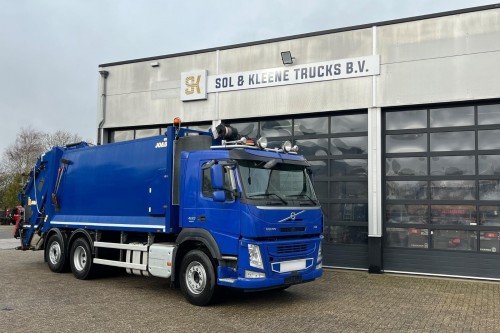 Volvo FM460 6x2 garbage mullwagen joab 1 room euro 6
