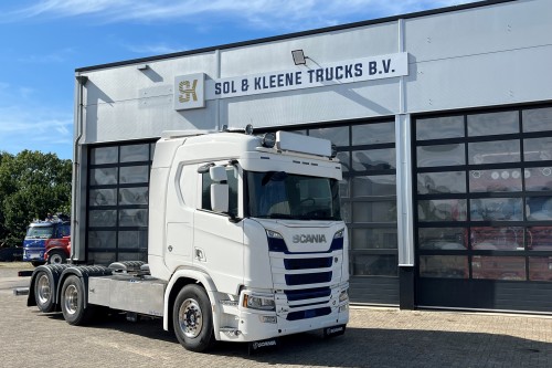 Scania R590 6x2 chassis next gen retarder euro 6